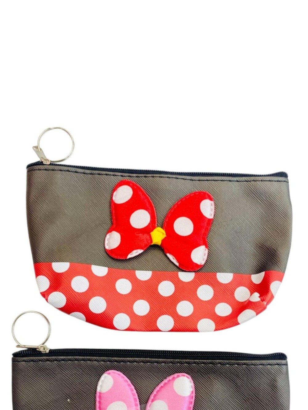 Polka Dot Bow Coin Purse - Choose 1